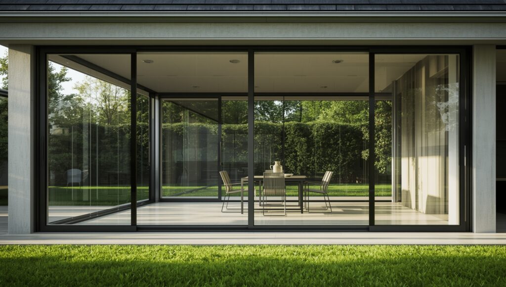 Projelerimiz lucid origin sleek schuifwanden sliding glass wall system with 1