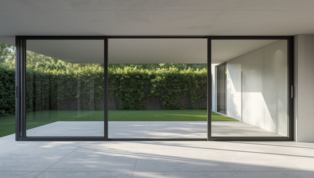 Projects lucid origin sleek schuifwanden sliding glass wall system with 2